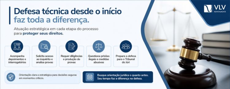 imagem representando defesa técnica em caso de acusado de feminicídio