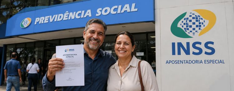 imagem representando pessoas ao tirar aposentadoria especial