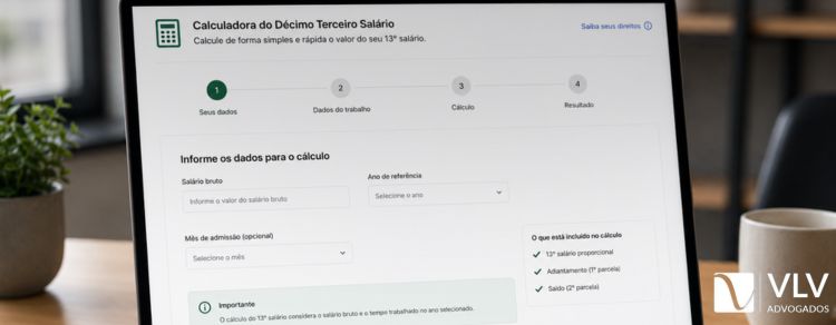 Calculadora de Décimo Terceiro Salário