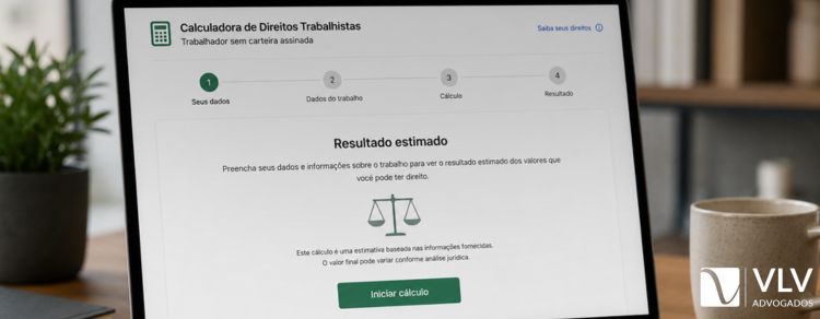 calculadora de direitos trabalhistas sem carteira assinada