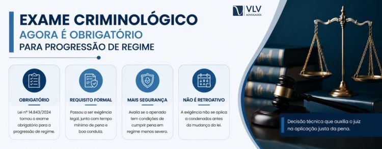 O exame criminológico voltou? Veja quando pode ser exigido 2 imagem explicando que o exame criminológico é obrigatório