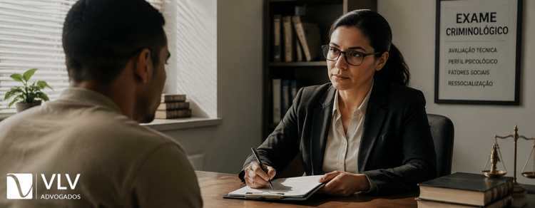O exame criminológico voltou? Veja quando pode ser exigido 1 preso fazendo exame criminológico