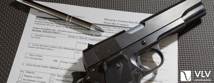 imagem de arma de fogo para representar proposta de uso do fgts
