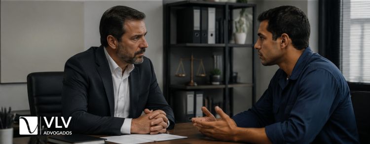 Fim da escala 6x1 pode aumentar ações trabalhistas nas empresas 3 imagem representando quando buscar um advogado em caso de ações trabalhistas apos o fim da escala 6x1