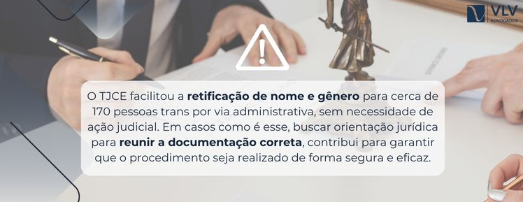 imagem explicando a retificação de documentos proposta pelo TJCE