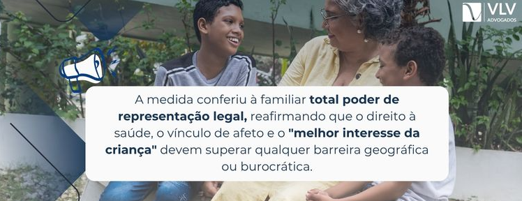 imagem explicando decisão da guarda compartilhada a avó
