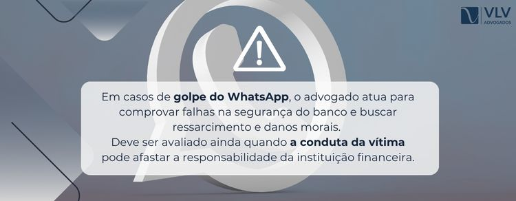 imagem explicando como funciona a análise judicial do golpe do WhatsApp