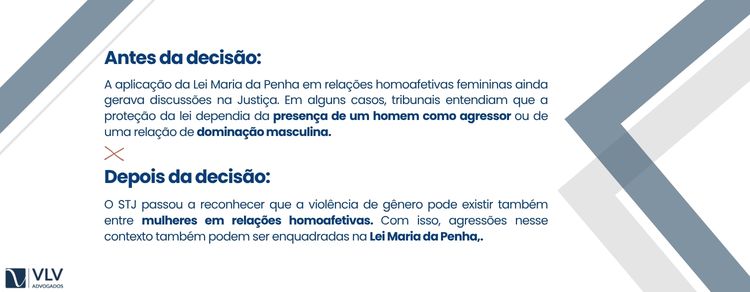 STJ decide que Lei Maria da Penha também pode valer em agressão entre mulheres 2 Imagem representando