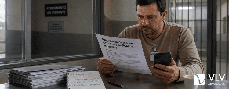 Progressão de regime em crimes hediondos: entenda! 1 Acusado em progressão de regime em crimes hediondos