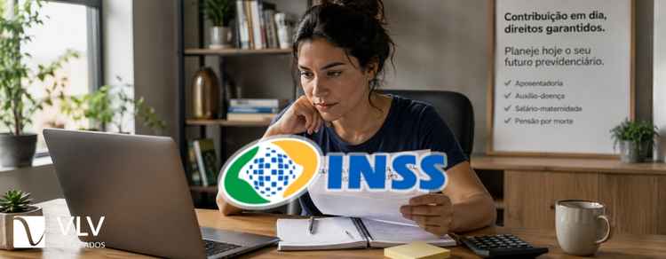 Código 1163 do INSS: como fazer o pagamento sem erro? 1 imagem representando mulher realizando o pagamento do código 1163 do inss