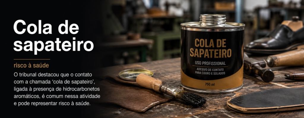 Sapateiro exposto à cola pode ter tempo especial reconhecido 2 decisão do tribunal em reconhecer cola de sapateiro