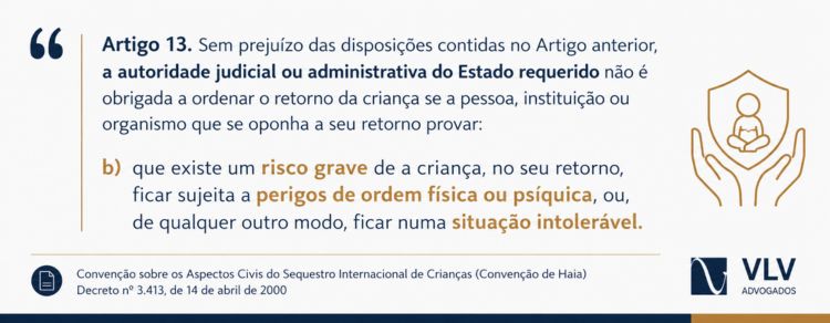 imagem representando quando o retorno da criança pode ser recusado mesmo com a Convenção da Haia?