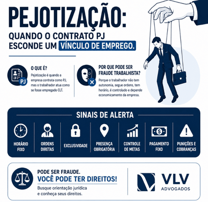 Pejotização no STF: contratos PJ podem mudar após julgamento 2 imagem explicando a discussão da pejotização no stf