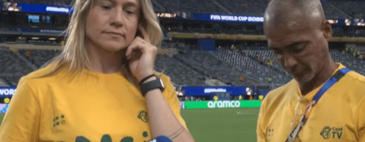 imagem representando fernanda gentil e romário