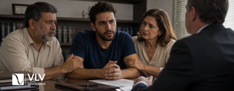 Justiça impede pai de mudar nome do filho sem autorização 2 imagem representando filho buscando assistência jurídica