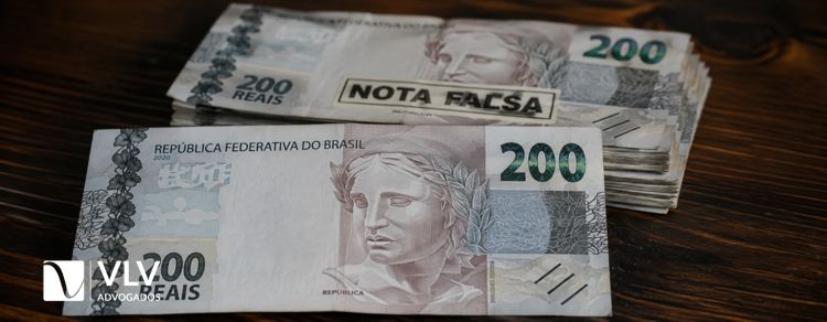 Nota falsa de R$200: o que acontece com quem recebe sem saber 1 imagem representando nota falsa de 200