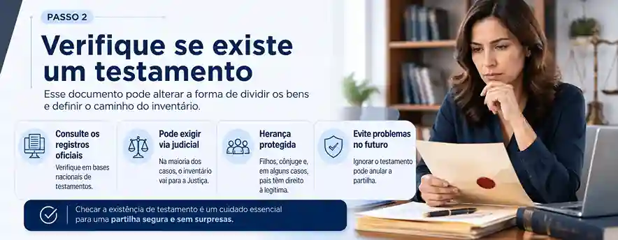 Meu pai faleceu, por onde começar o inventário? 2 Verifique se há testamento