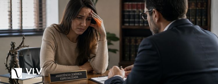 imagem representando mulher preocupada com os comentários