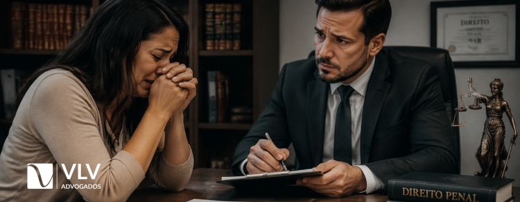 RJ: filha planeja e namorado executa crime, entenda quem é punido 2 imagem representando mulher que cometeu um crime