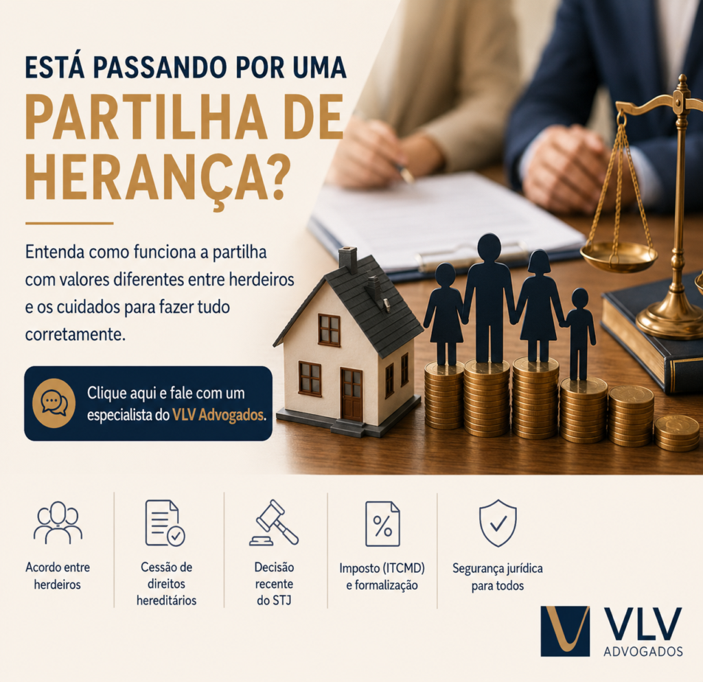 imagem representando pessoa que está passando por partilha de herança