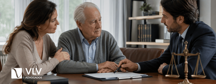 família em advogado para fazer curatela de idoso com alzheimer 