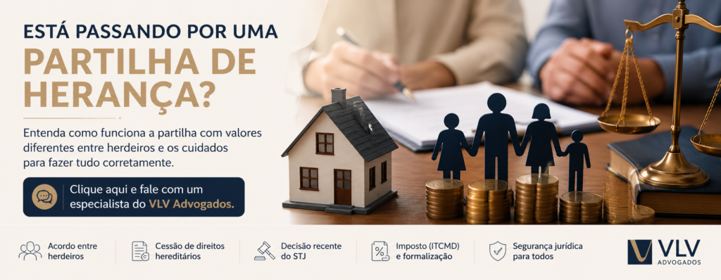 Partilha de herança pode ter valores diferentes, decide STJ 2 imagem explicativa para quem está passando por partilha de herança