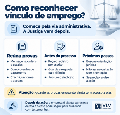 Reconhecimento de vínculo empregatício: como fazer e prazos 2 Como fazer o reconhecimento de vínculo empregatício?