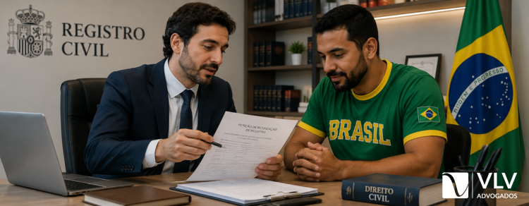 imagem representando brasileiro em retificação de cidadania espanhola