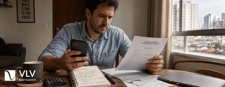 Renúncia ao aviso prévio: é possível sair antes? 1 Funcionário renunciando ao aviso prévio
