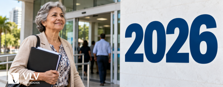 Pedir aposentadoria em dezembro garante a regra de 2026? 1 imagem representando trabalhadora em pedindo aposentadoria com regra de 2026