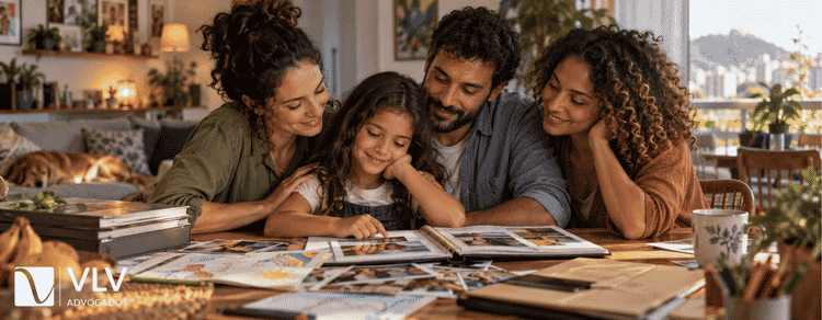 Familia em formato de multiparentalidade