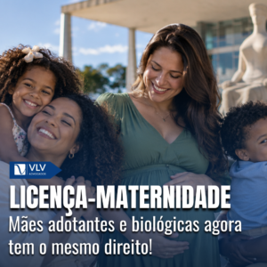 imagem representando licença maternidade no STJ igualada